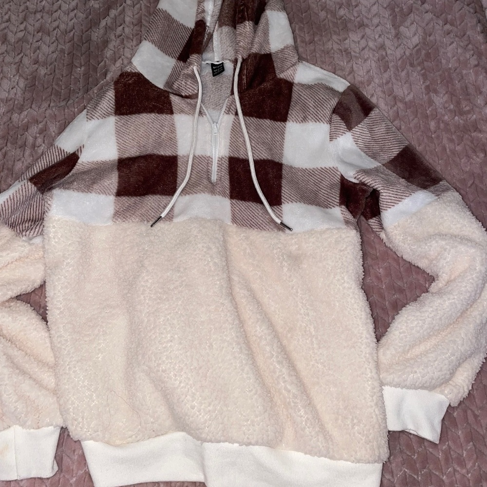 Fuzzy hoodie